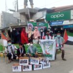 KAMMI dan RFI Membagikan Nasi Kotak untuk Dhuafa diLanjutkan Penggalangan Donasi untuk Palestina