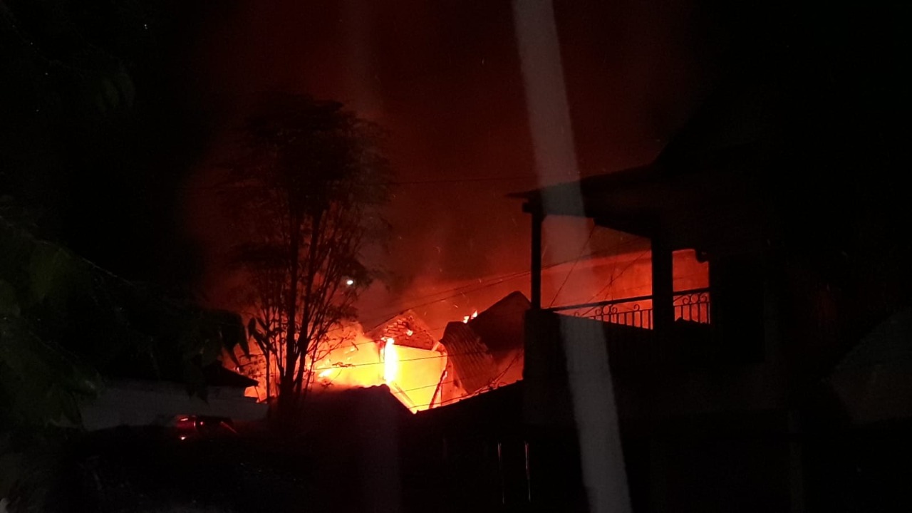 Kebakaran Rumah di Bandung, Diduga Karena Konsleting Listrik
