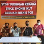 LAKSI: Stop Tudingan Kepada Erick Thohir Ikut Bermain Bisnis PCR