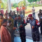 Wakil Presiden RI KH. Ma’ruf Amin Tiba di Manado dan Disambut Danlantamal Vlll Manado