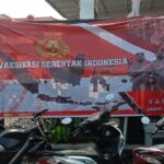 Keterangan, foto: spanduk Gebyar Vaksin Puskesmas Batujaya (dok.istimewa)