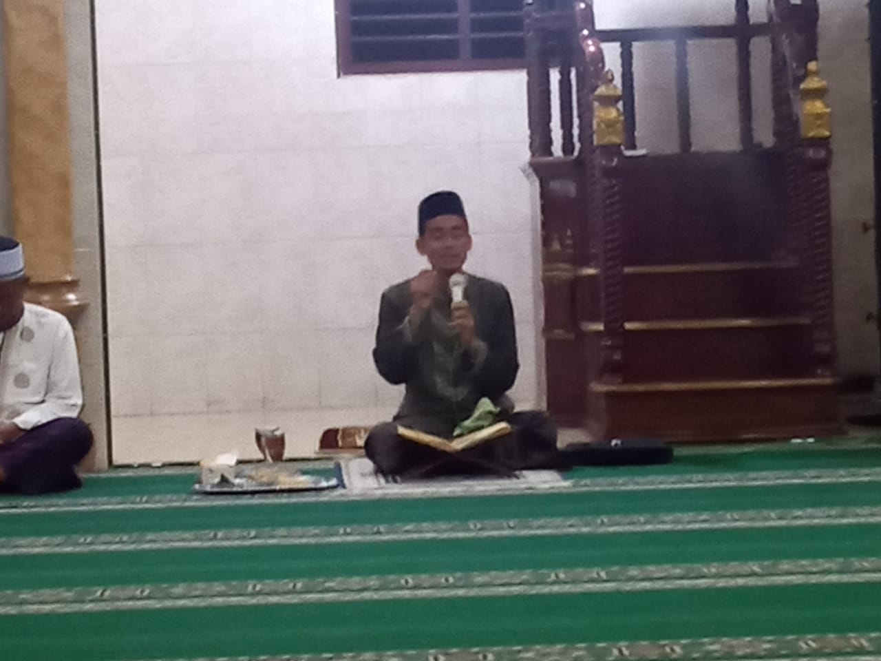 Keterangan foto: Pengajian Al-Ustadz Antony Tanjung, SHI, Alumni Universitas Islam Negeri (UIS) Medan (dok.istimewa)