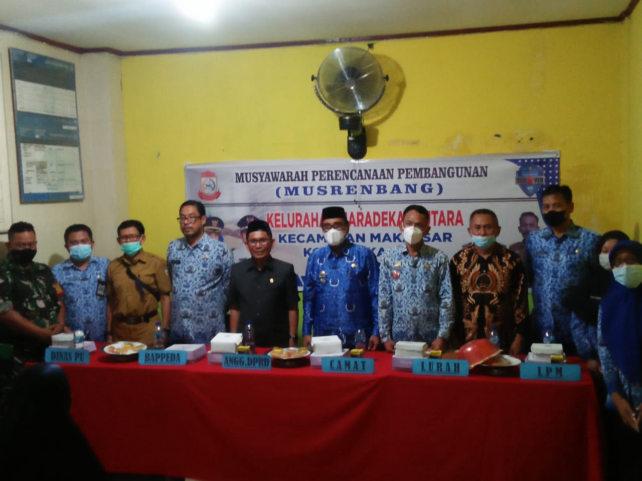 Peran Serta Anggota Dewan Perwakilan Rakyat Daerah Kota Makassar Dalam Acara Musrembang di Kelurahan Maradekaya Utara