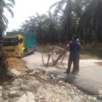 Pembangunan Gorong-gorong Penghubung Asam Jawa Tasik Dua Baru Satu Minggu Selesai Sudah Jebol
