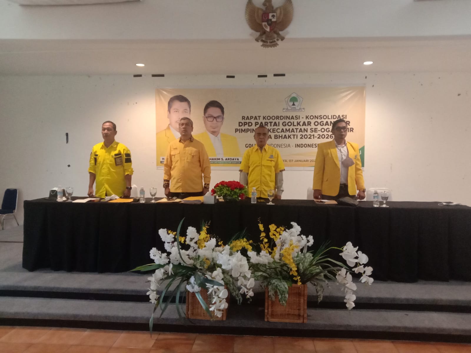 DPD Partai Golkar OI Gelar Rapat Koordinasi dan Konsolidasi 16 Kecamatan