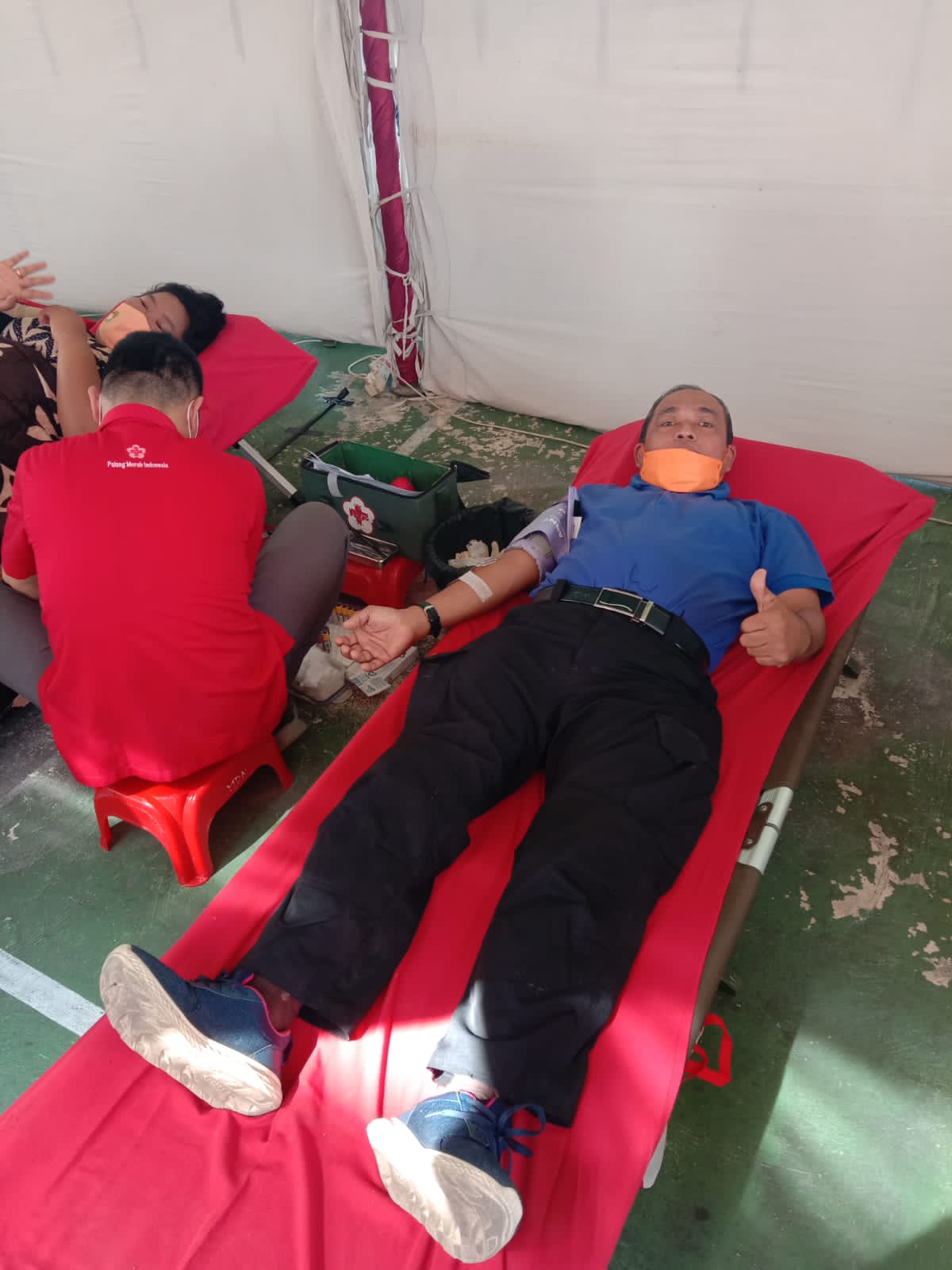 Menyambut HUT Basarnas ke 50, Basarnas Medan Laksanakan Donor Darah