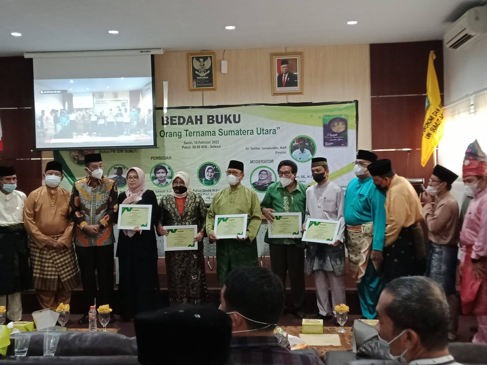 PW ISMI Luncurkan Kegiatan Bedah Buku “Pesona Orang Ternama Sumatera Utara”