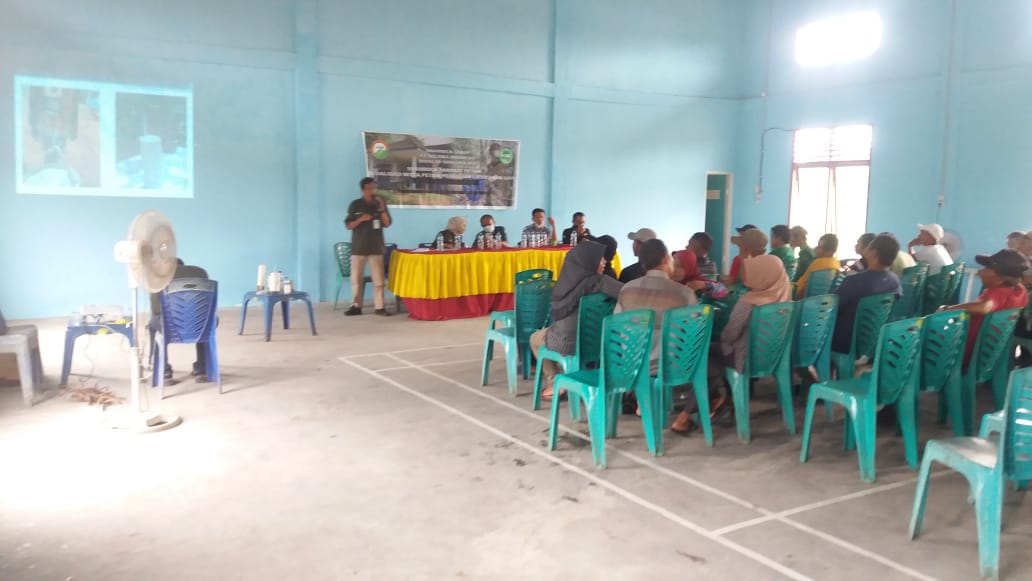 PT. Melania Indonesia Divisi Vll Smallholder Sosialisasi Kepada Petani Paya Bakal