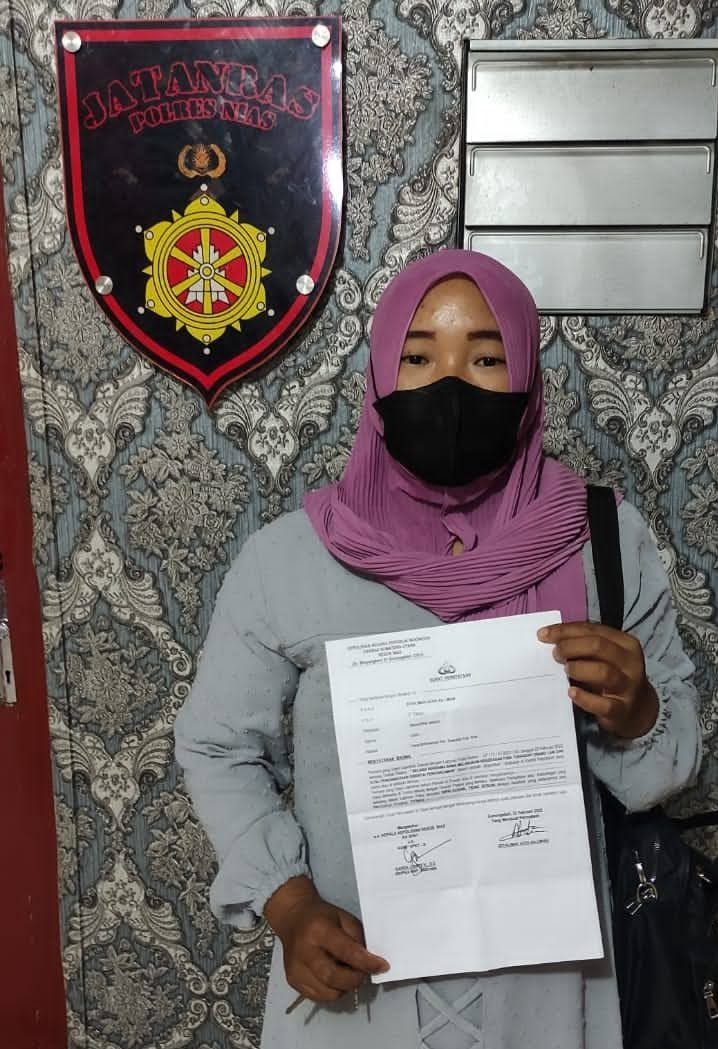 Sitialimah Aceh Meminta Perlindungan Hukum di Polres Nias