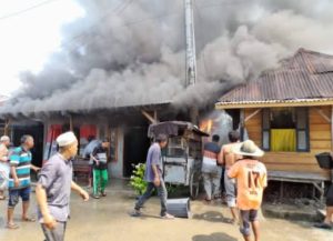 Satu Unit Rumah Warga Terbakar, Kerugian Belum Dapat Ditaksir