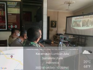 Kapolri Jendral Polisi Drs. Listyo Sigit Prabowo, M.Si. Pantau Langsung Giat Vaksin Massal Serentak seluruh Indonesia Via Zoom Meeting