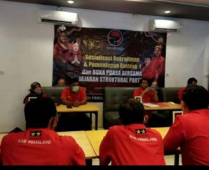DPC PDI Perjuangan Kabupaten Pemalang Menggelar Acara Buka Puasa Bersama Dengan Jajaran Struktural