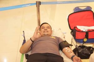 Sambut Hari Bhayangkara Ke-76 Tahun 2022 Polres Baubau Gelar Donor Darah