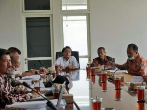 Rapat Kerja Pansus III DPRD Kabupaten Pemalang Bersama OPD Terkait Dalam Pembahasan Raperda BUMDES dan Raperda Tentang Penyelenggaraan Penanaman Modal