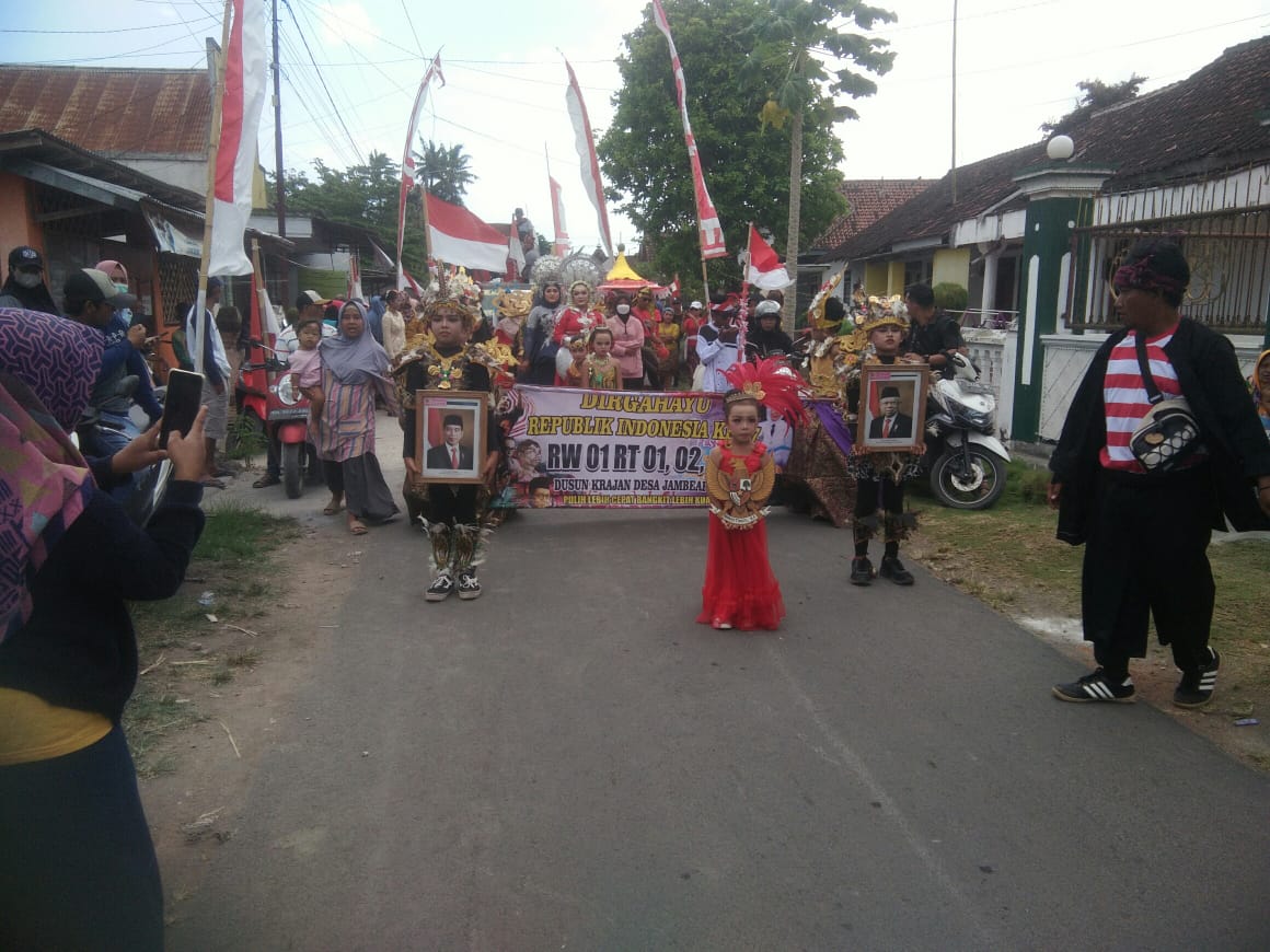 Carnaval Jajanan Pasar, untuk Melestarikan Budaya Lokal Desa Jambiarum Kecamatan Puger Kabupaten Jember