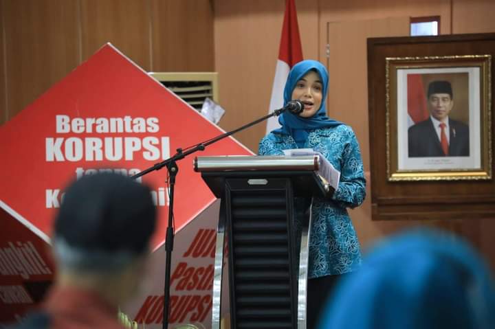Ketua TP PKK Provinsi Jawa Tengah Menyampaikan “Keluarga Adalah Benteng Dan Ujung Tombak Untuk Pencegahan Korupsi”