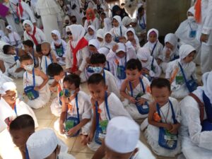 Himpaudi Jakarta Pusat Adakan Manasik Haji Cilik
